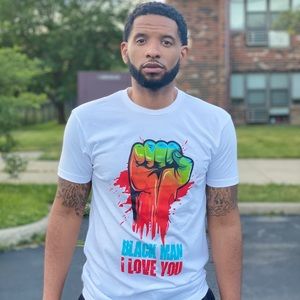 Black man I love you✊🏾🖤! 👚👕Unisex T-shirts